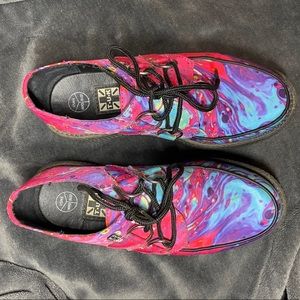 T.U.K PAINT SWIRL CREEPERS